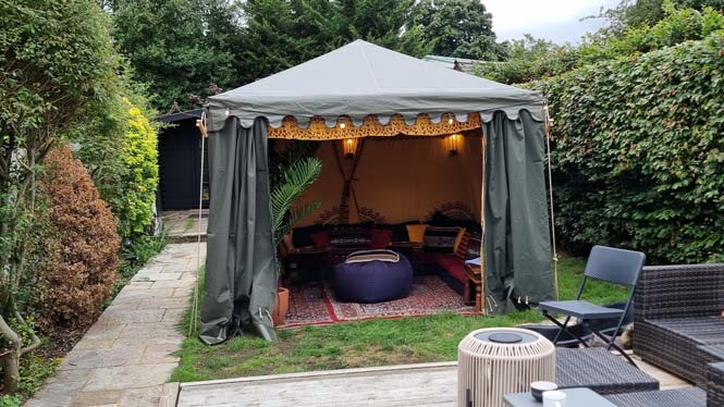 A 3mx3m Bedouin Tent package for 10 People