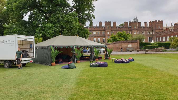 Bedouin Tent at Eton College