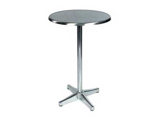 A Chrome Poseur Table