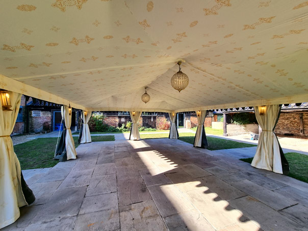 Indian Event Awning with Elegant Design