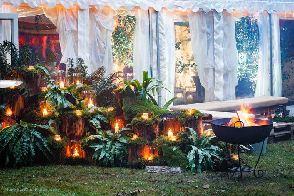 Event with Kadia Fire Bowls - Ambient Firelight and Comfort