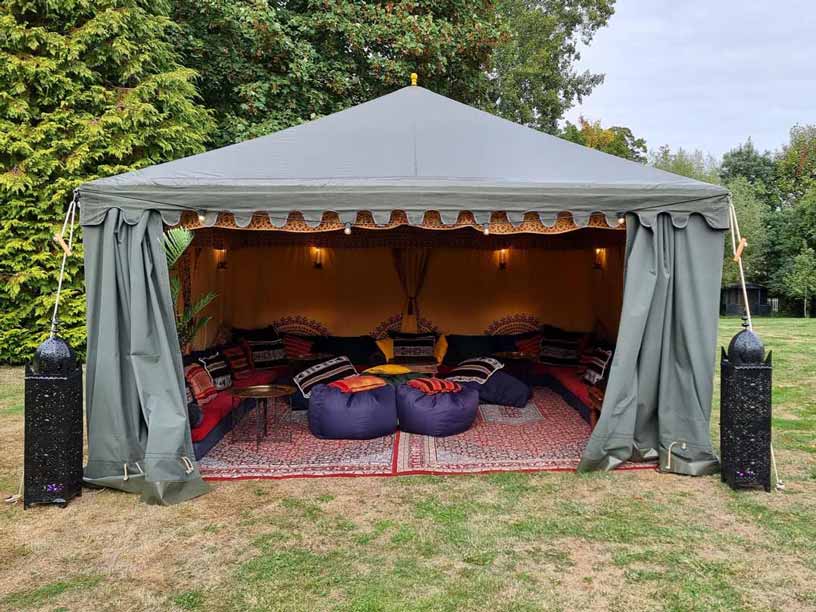 4.5x4.5m Bedouin Tent Package