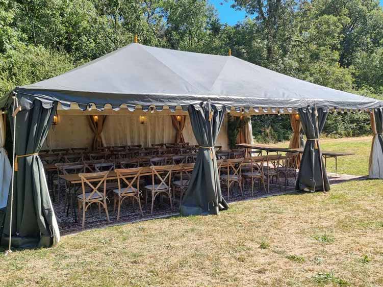 Rustic Marquee Tent